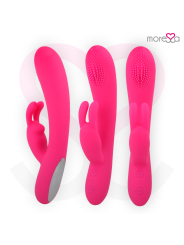 MORESSA - GINO TICKLING VAGINAL PREMIUM SILICONE RECARGABLE
