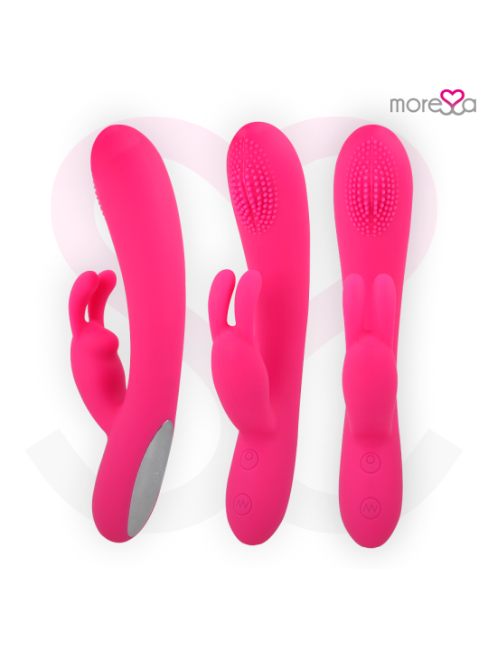MORESSA - GINO TICKLING VAGINAL PREMIUM SILICONE RECARGABLE
