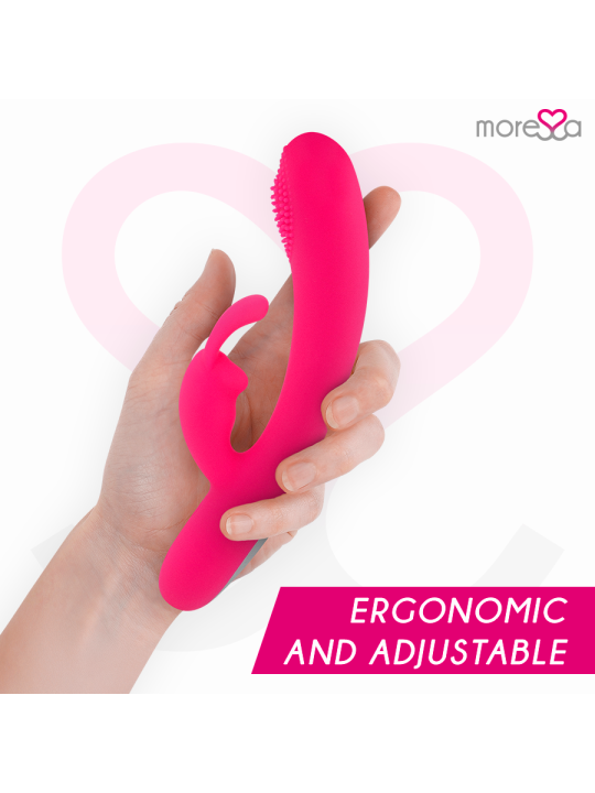 MORESSA - GINO TICKLING VAGINAL PREMIUM SILICONE RECARGABLE
