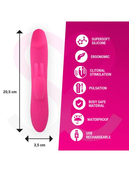 Moressa Molly: vibrador rabbit con impulsor up and down