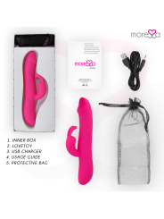 Moressa Molly: vibrador rabbit con impulsor up and down