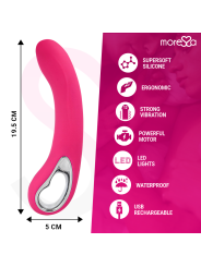 MORESSA - NELSON MASAJEADOR PUNTO G PREMIUM SILICONE RECARGABLE