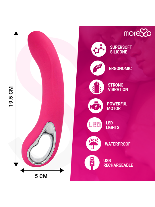 MORESSA - NELSON MASAJEADOR PUNTO G PREMIUM SILICONE RECARGABLE
