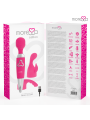 MORESSA - ODILON WAND POTENTE MOTOR MAS DOS CABEZALES PREMIUM SILICONE RECARGABLE