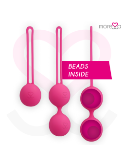 MORESSA - OSIAN SET PREMIUM SILICONA ROSA (Osian One - 51 g | Osian Two - 101 g | Osian Three 85 g)