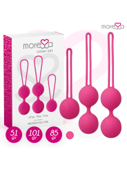 MORESSA - OSIAN SET PREMIUM SILICONA ROSA (Osian One - 51 g | Osian Two - 101 g | Osian Three 85 g)