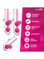 MORESSA - OSIAN SET PREMIUM SILICONA ROSA (Osian One - 51 g | Osian Two - 101 g | Osian Three 85 g)