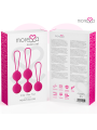 MORESSA - OSIAN SET PREMIUM SILICONA ROSA (Osian One - 51 g | Osian Two - 101 g | Osian Three 85 g)