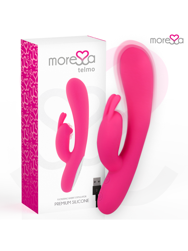 MORESSA - TELMO TICKLING CLITORIAL PREMIUM SILICONE RECARGABLE