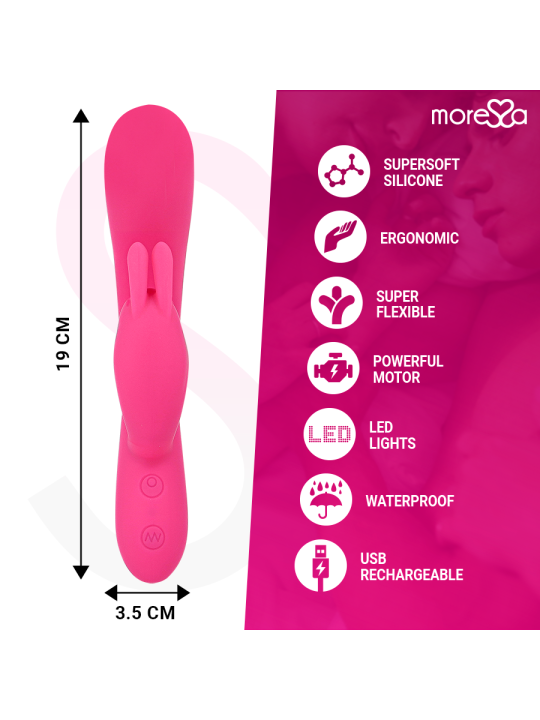 MORESSA - TELMO TICKLING CLITORIAL PREMIUM SILICONE RECARGABLE