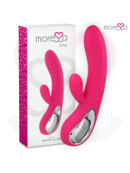 MORESSA - TROY MASAJEADOR PUNTO G Y CLITORIS PREMIUM SILICONE RECARGABLE