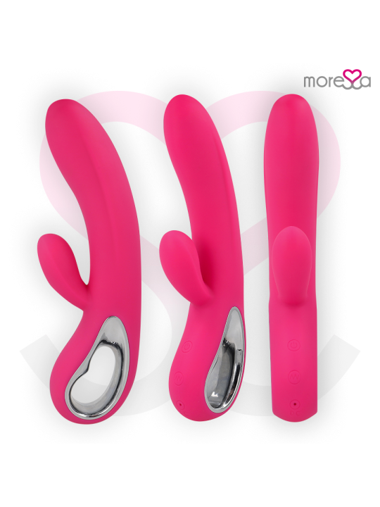 MORESSA - TROY MASAJEADOR PUNTO G Y CLITORIS PREMIUM SILICONE RECARGABLE