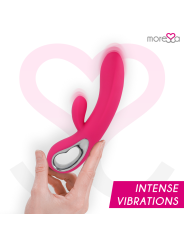 MORESSA - TROY MASAJEADOR PUNTO G Y CLITORIS PREMIUM SILICONE RECARGABLE