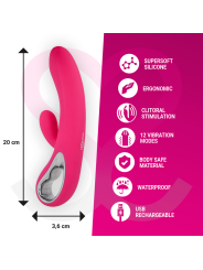 MORESSA - TROY MASAJEADOR PUNTO G Y CLITORIS PREMIUM SILICONE RECARGABLE