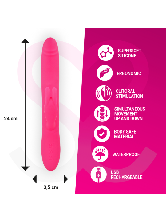 MORESSA - WARREN IMPULSOR OSCILANTE Y POTENTE VIBRACIÓN PREMIUM SILICONA RECARGABLE