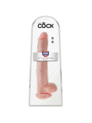 KING COCK - PENE CON TESTÍCULOS 35.6 CM COLOR NATURAL
