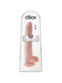 KING COCK - PENE CON TESTÍCULOS 35.6 CM COLOR NATURAL