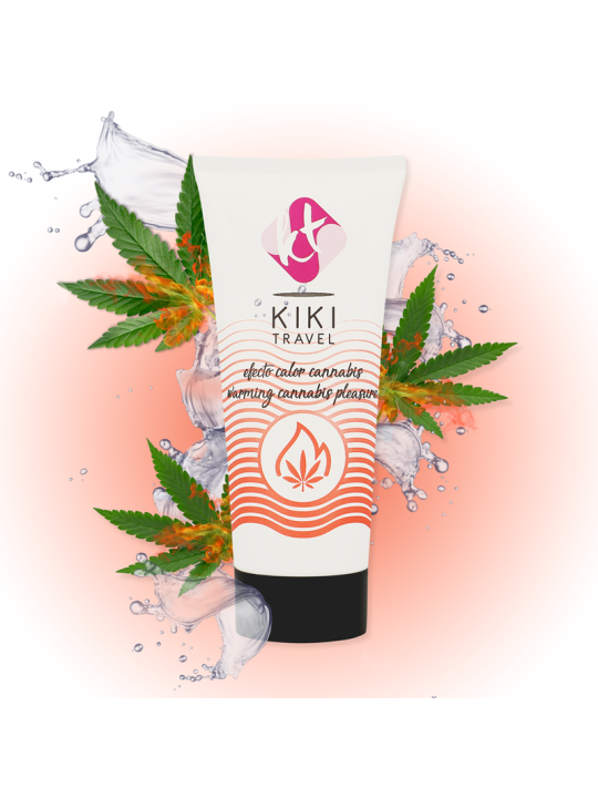 Kikí Travel: gel deslizante de cannabis efecto calor