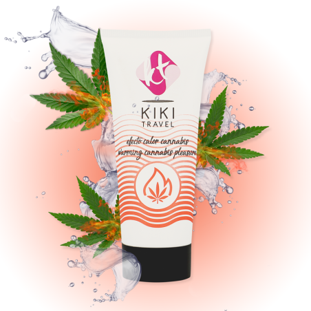 Kikí Travel: gel deslizante de cannabis efecto calor