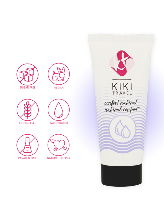 KIKÍ TRAVEL - GEL DESLIZANTE NATURAL CONFORT 50 ML