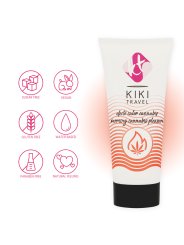 Kikí Travel: gel deslizante de cannabis efecto calor