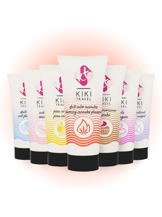Kikí Travel: gel deslizante de cannabis efecto calor