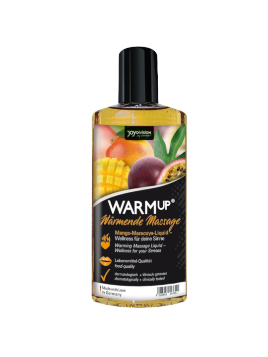 JOYDIVISION AQUAGLIDE - WARMUP ACEITE DE MASAJE MANGO+MARACUYA 150 ML