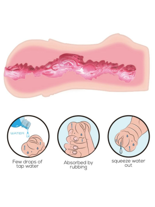 CRAZY BULL - MASTURBADOR WATER SKIN VAGINA