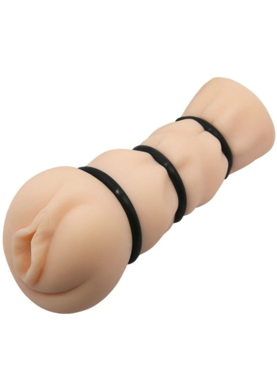 CRAZY BULL - VAGINA MASTURBADOR CON ANILLOS