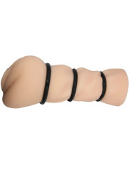 CRAZY BULL - VAGINA MASTURBADOR CON ANILLOS