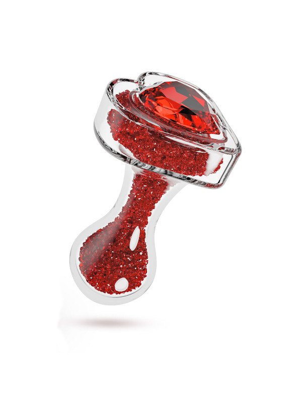 Plug Anal Blush Oh My Gem Rojo
