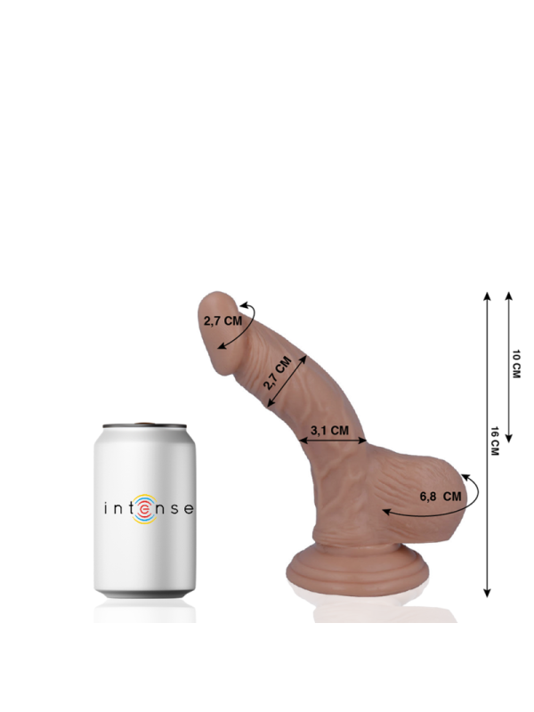 MR INTENSE - 2 PENE REALÍSTICO 16 CM -O- 2.7 CM