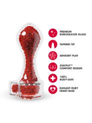 Plug Anal Blush Oh My Gem Rojo