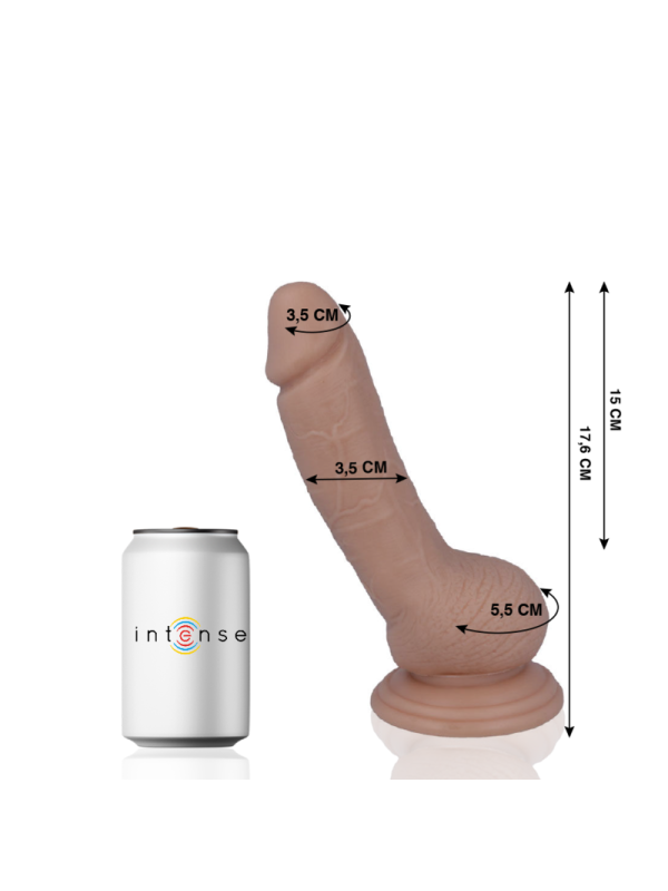 MR INTENSE - 8 PENE REALÍSTICO 17.6 CM -O- 3.5 CM