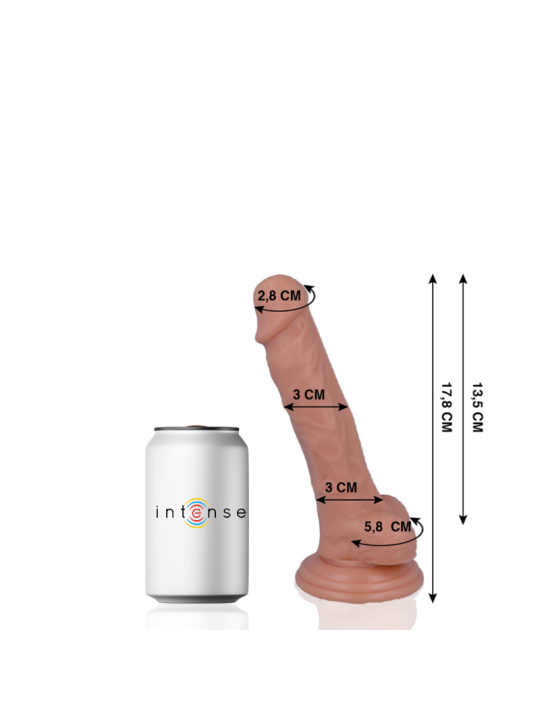MR INTENSE - 9 PENE REALÍSTICO 17.8 CM -O- 3 CM