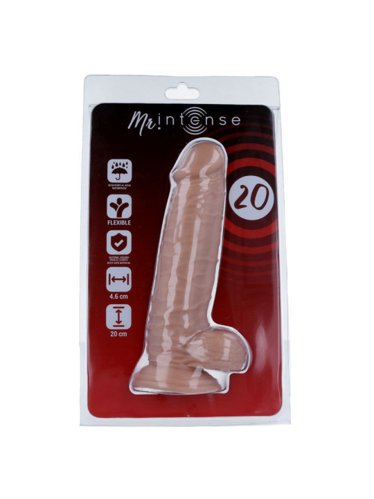 MR INTENSE - 20 PENE REALÍSTICO 20 CM -O- 4.6 CM