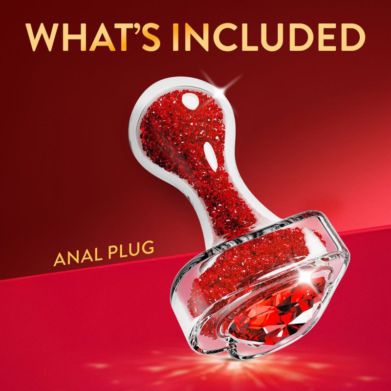 Plug Anal Blush Oh My Gem Rojo