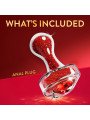 Plug Anal Blush Oh My Gem Rojo