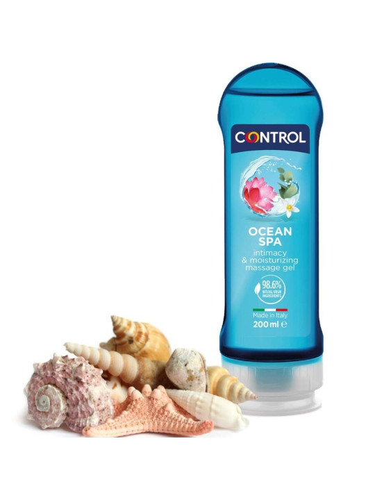 CONTROL - 2 EN 1 MASSAGE & PLEASURE MEDITERRANEAN SEA 200 ML