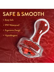 Plug Anal Blush Oh My Gem Rojo