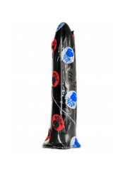 ALL BLACK - DILATADOR ANAL Y VAGINAL 20 CM