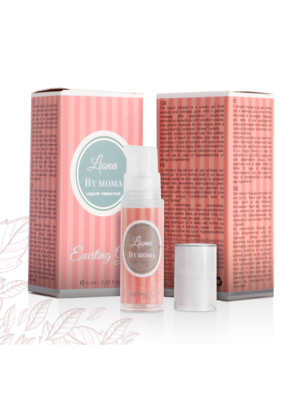 LIONA BY MOMA - VIBRADOR LIQUIDO EXCITING GEL 6 ML