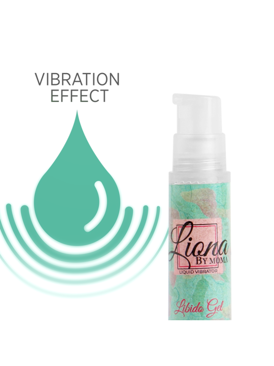 LIONA BY MOMA - VIBRADOR LIQUIDO LIBIDO GEL 6 ML