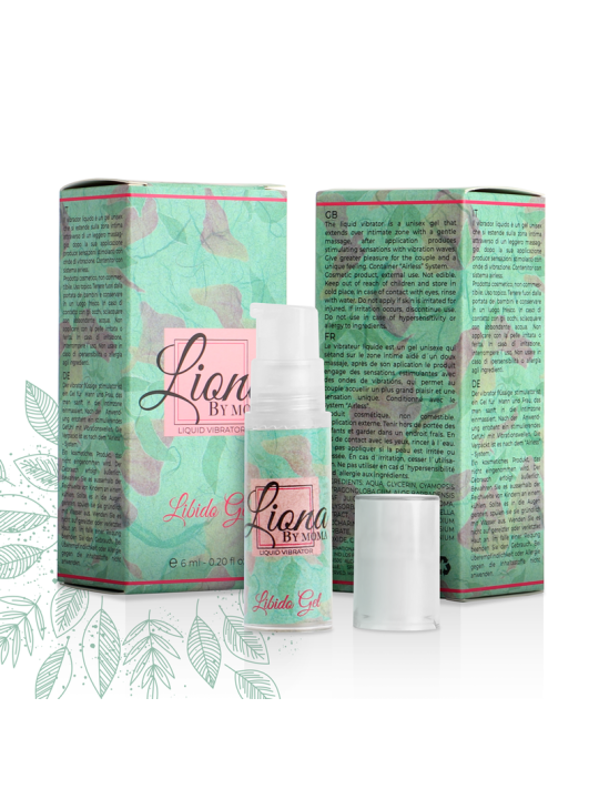 LIONA BY MOMA - VIBRADOR LIQUIDO LIBIDO GEL 6 ML
