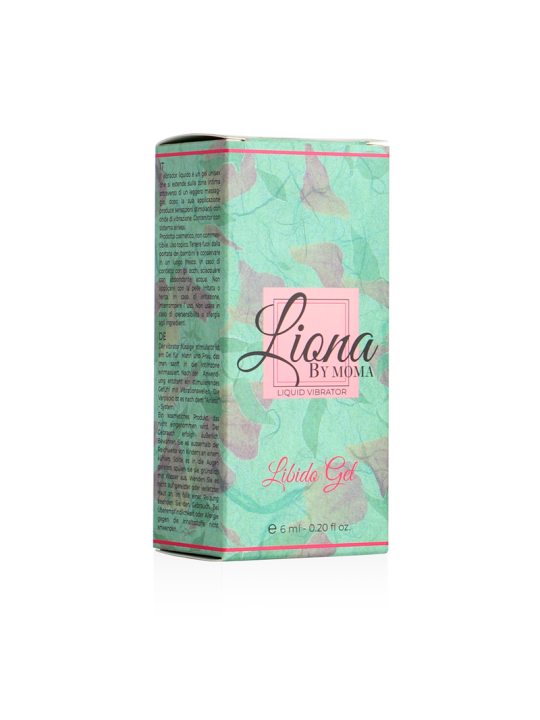 LIONA BY MOMA - VIBRADOR LIQUIDO LIBIDO GEL 6 ML
