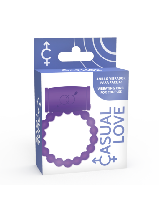 CASUAL LOVE - 25 ANILLO VIBRADOR PAREJAS VIOLETA