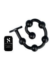 Bolas Anales Virgite Silicona Negro