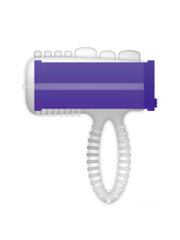 CASUAL LOVE - RING VIBRADOR LENGUA LILA