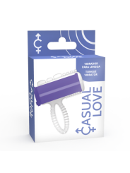 CASUAL LOVE - RING VIBRADOR LENGUA LILA