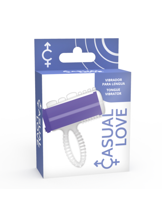 CASUAL LOVE - RING VIBRADOR LENGUA LILA